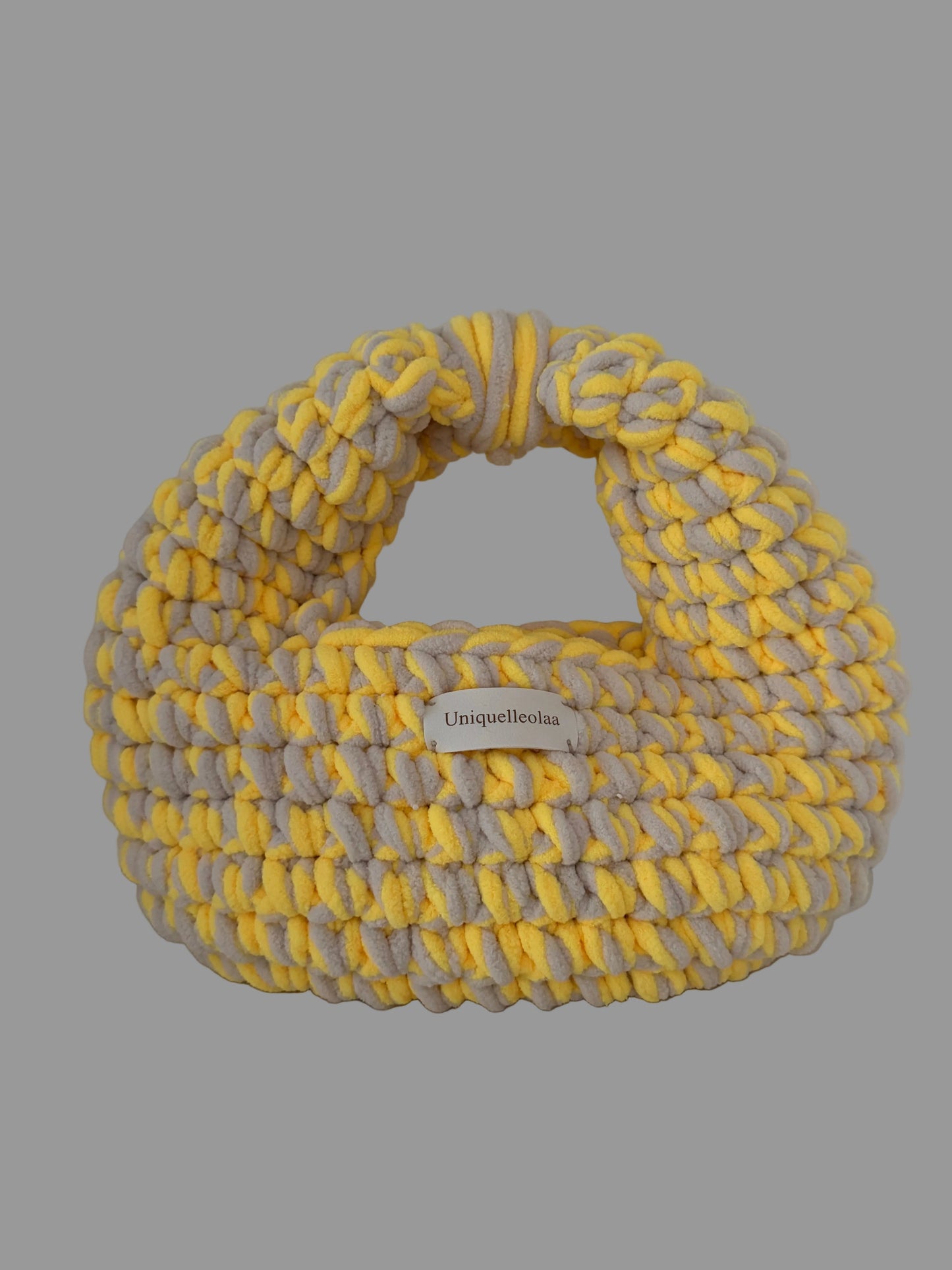 Moonbag in Beige/Yellow