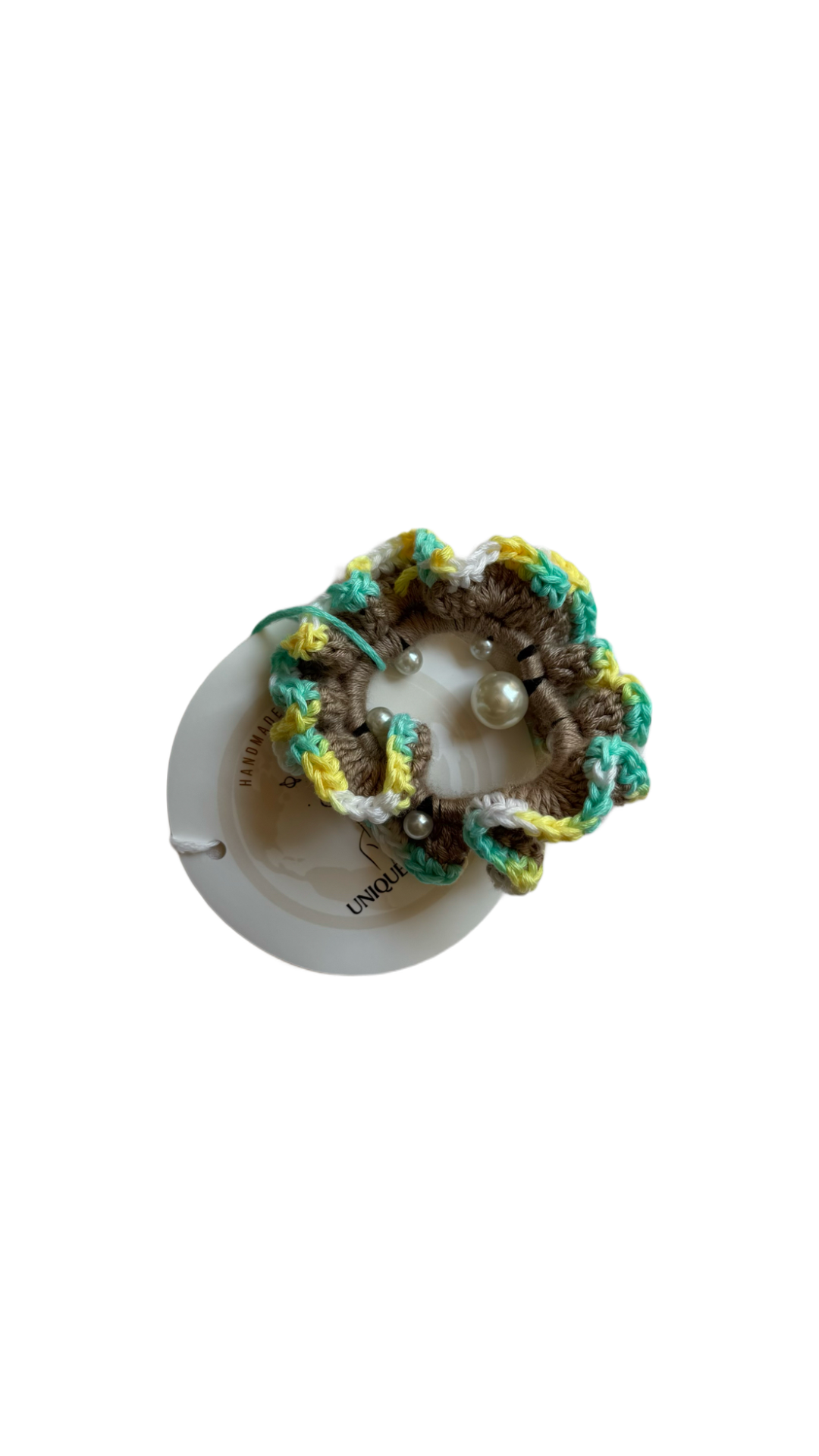 pearl scrunchie