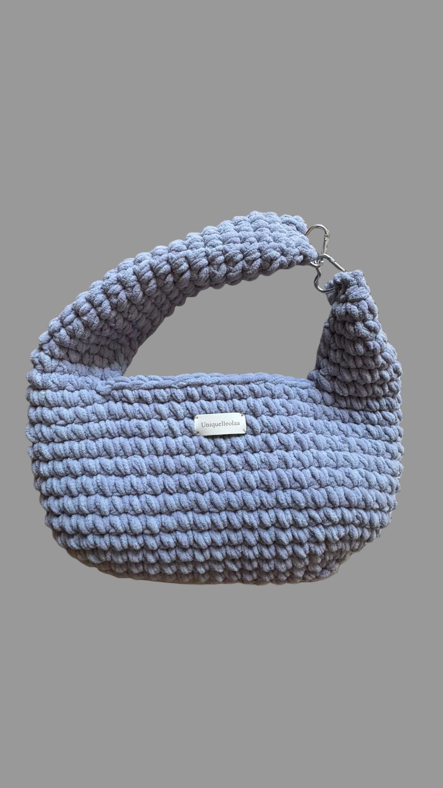 Soft Loop Bag in Grey